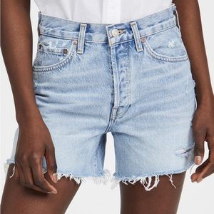 Agolde Parker long loose vintage short 26 color: swapmeet